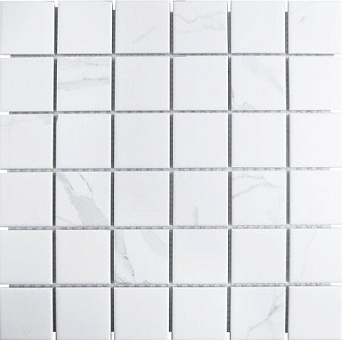 Мозаика StarMosaic PMWB82223 Carrara Matt 48x48 30.6х30.6х6