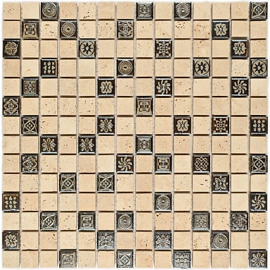 Мозаика Bonaparte Milan-1 из натурального камня 20*20 305*305