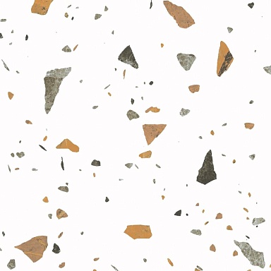 Керамогранит Arcadia Ceramica GI6003-A Terazzo Blanco Matt Glossy Ink 60x60
