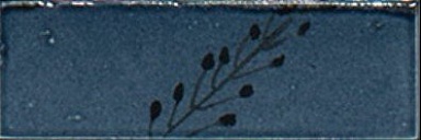 Декор Marazzi Italy M96W Rice Blu dec Leaf Lux 5x15