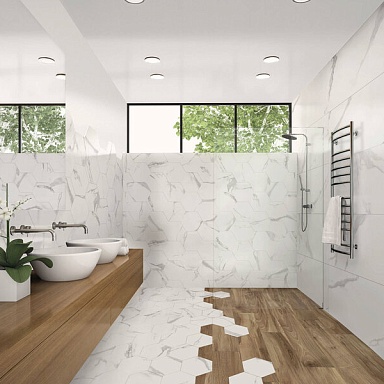 White Soul Hexa ITT Ceramic