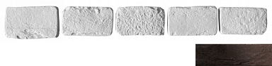 Leonardo Stone Декоративный кирпич Тычок Мадрид 425 12.5x7-8x1,7
