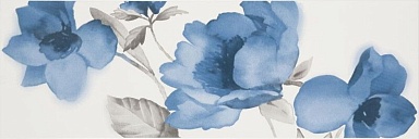 Декор Marazzi Italy MLER Colourline White/Blue Decoro 22x66.2