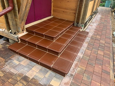 Steady Step Фронтальная ступень 416 Красный 30x32.5