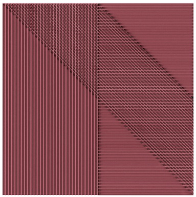 Плитка Harmony 31688 Lins Bordeaux 20x20