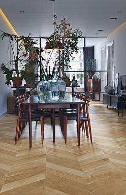 Керамогранит Marazzi Italy M0MN Treverksoul Grey Chevron 11х54