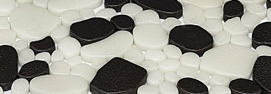 Мозаика Keramissimo E-047 Gravel антрацит асфальтовый гравий 30.5x30.5