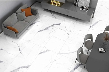 Керамогранит Modern Tile Statuario Brown Glossy 60x60
