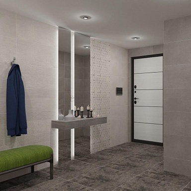 Плитка Axima Альтеа серая 300х600