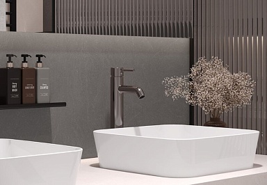 Керамогранит Ceradim Stone Notable Ash Темно-серый Матовый 60х60