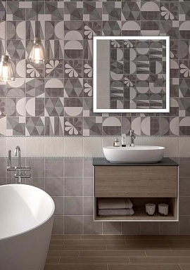 Бордюр Kerama Marazzi POD016 Карандаш Бисер платина 20х0,6
