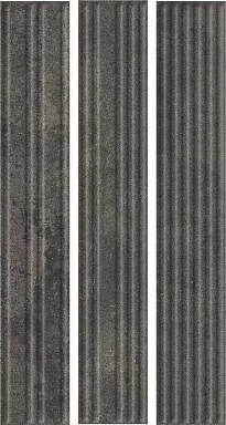 Клинкерная плитка Paradyz Carrizo Basalt Elewacja Struktura Stripes Mix Mat 40x6,6
