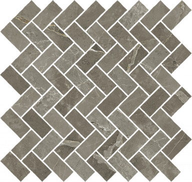 Мозаика Italon 620110000216 Stellaris Tuscania Grey Mosaico Cross Nat 31.5x29.7