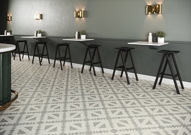 Керамогранит Peronda 23284 CUBAN WHITE STAR/22,3 22.3x22.3
