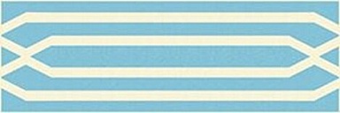 Бордюр Winckelmans 155E037F102 ENC37 White (Light blue) 5x15
