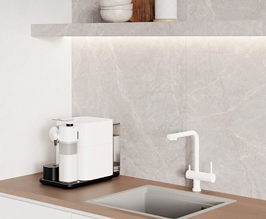 Керамогранит Laparet Geo Grey серый матовый карвинг 80х160