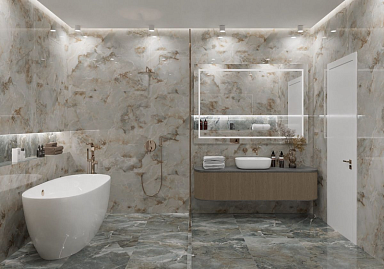 Керамогранит Royce R_PR2013 Sandstone Onyx Polished 60x120