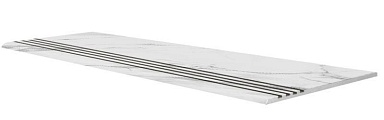 Kerama Marazzi Ступень стандарт Монте Тиберио лаппатированный 29.6x119.5