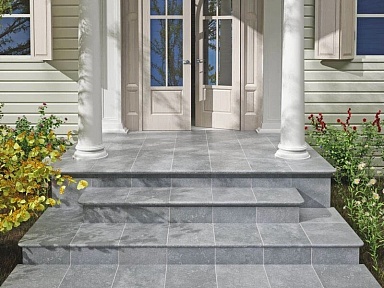 Ступень Exagres Stone Peldano fiorentino brown 33x33х4