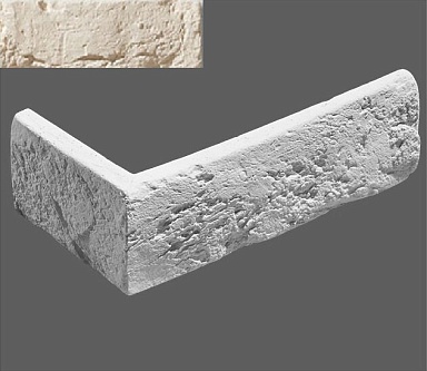 Искусственный камень Leonardo Stone Угловой элемент Лион 404 19/9x6,5x1,3