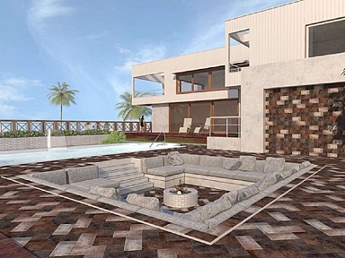 Керамогранит Domino Portu Beige 16.5x33