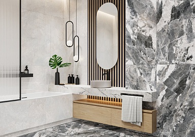 Керамогранит New Trend 60120LAA99P Lavaredo полированный 600x1200x7