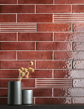 Керамогранит Settecento 154500 Oxida Brick White 7.5x30