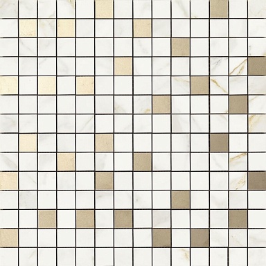 Мозаика Ragno Marazzi R4ZU Bistrot Mosaico Calacatta Michelangelo 40*40