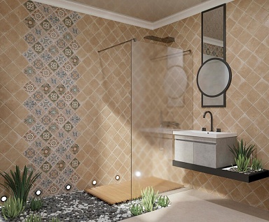 Плитка Eletto Ceramica Cartagena Ochra 15x15