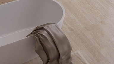 Керамогранит Yurtbay Seramik P10898.6 Travertino Sand Mat Bianco Rec 60x120