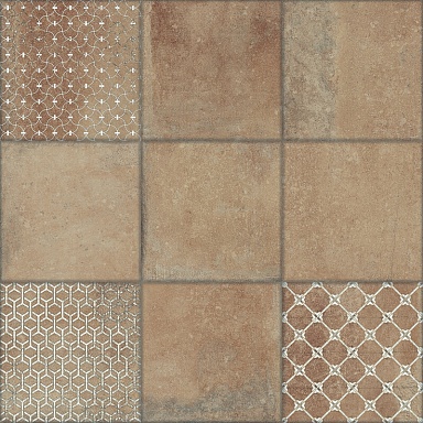 Керамогранит La Platera Kube Quinta Cotto-Carrara 45x45