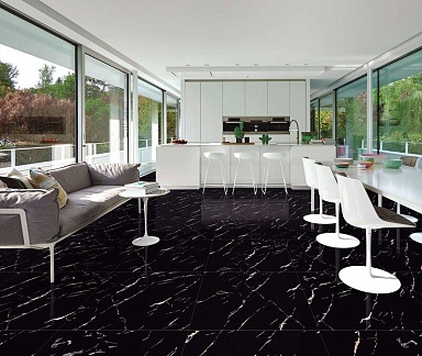 Керамогранит Italica Tiles Black Aurora Glamour 60х60