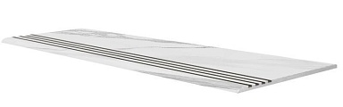 Kerama Marazzi Ступень стандарт проходная Монте Тиберио обрезной 29.6x119.5