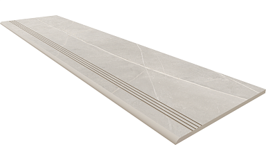 Estima Ступень NL02 Nolana Light Grey неполированный с насечками 30x120