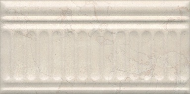 Бордюр Kerama Marazzi 19027/3F Резиденция беж структурированный 20х9.9