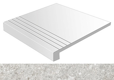 Ступень VIVES Ceppo di Gre-SPR Gradone Gris 59.3x119.3