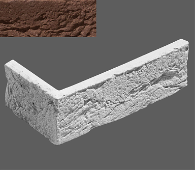 Искусственный камень Leonardo Stone Угловой элемент Авиньон 709 200/100x65x12