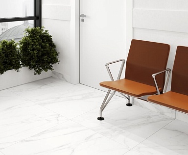 Керамогранит Laparet Calacatta Bianco PRO белый матовый R10GR CB 60х120