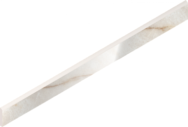 Плинтус Italon 610130007475 Stellaris Crystal Pure Battiscopa Lux 7.2x80