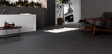 Керамогранит Goldis Tile K2AA0KPQA0F1MO Modena Black Matt Rect 60х120