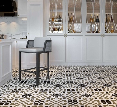 Керамогранит Etili Seramik Verona Grey Pre-cut 45x45