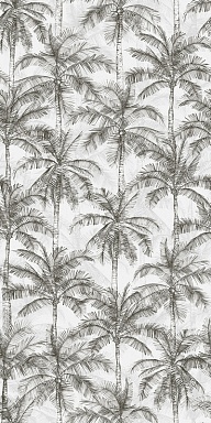Декор Rondine Group J91059 Ludo Bianco Dec Palmetta Rett 60x120