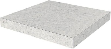 Kerama Marazzi SG632420R/GCA Ступень угловая клееная Терраццо серый светлый 33x33