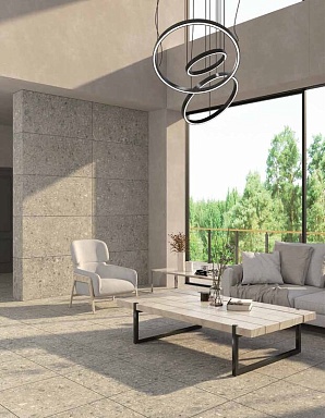 Керамогранит Rak Ceramics Ceppo Di Gre Stone Mid Grey Matte Structure 60x120