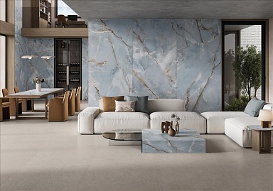 Керамогранит STN Ceramica 3ACPBAL1APAA Balear Blue Polished Rect 6mm 120x280
