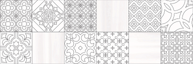 Декор I.Tiles CHA26CNE Charme Cristal Cementina Neutro 20х60