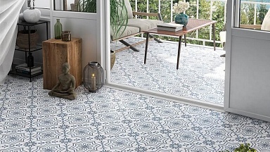 Керамогранит Yurtbay Seramik S16861 Samos Blue Matte 20х20