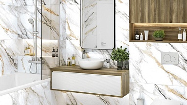 Керамогранит Alma Ceramica GFA114ARS04R Arabesco Sugar 570x1140x7.5