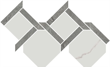 Kerama Marazzi ID167 Декор Риальто 3 наборный лаппатированный 48x29,5x0,9