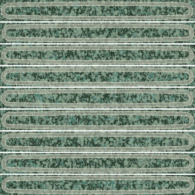 Kerama Marazzi KMD2SOB006BN Декор чипсет Далия зелёный глянцевый 20x20x0,95